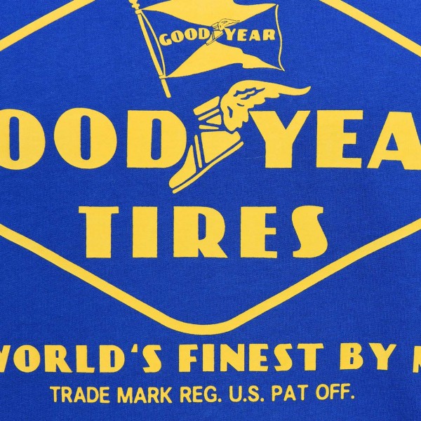 Goodyear T-Shirt Menlo Park blau