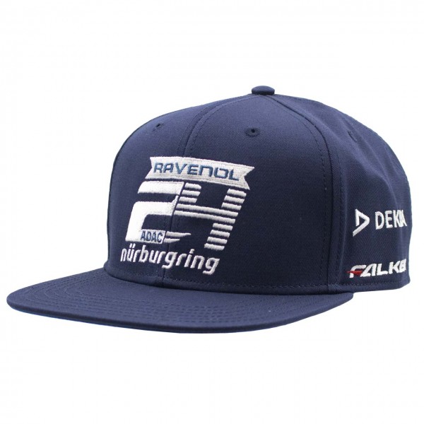 24h-Rennen Cap Sponsor Flat Brim