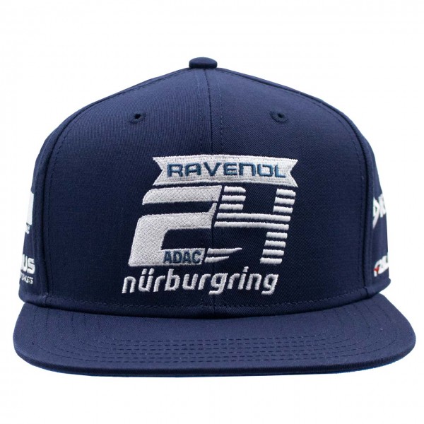 24h-Rennen Cap Sponsor Flat Brim