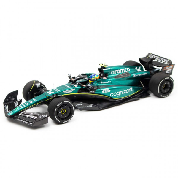 Fernando Alonso Aston Martin AMR23 Formel 1 Saudi-Arabien GP 2023 1:18