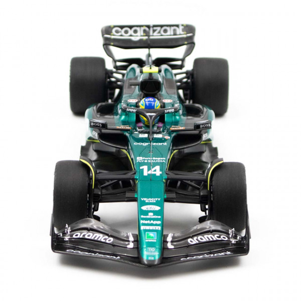 Fernando Alonso Aston Martin AMR23 Formel 1 Saudi-Arabien GP 2023 1:18