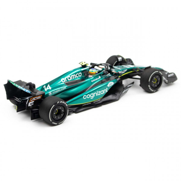 Fernando Alonso Aston Martin AMR23 Formel 1 Saudi-Arabien GP 2023 1:18