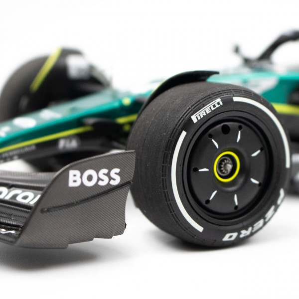 Fernando Alonso Aston Martin AMR23 Formel 1 Saudi-Arabien GP 2023 1:18