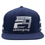 24h-Rennen Cap Sponsor Flat Brim